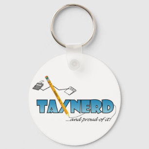 TaxNerd-nyckelkedja Nyckelring