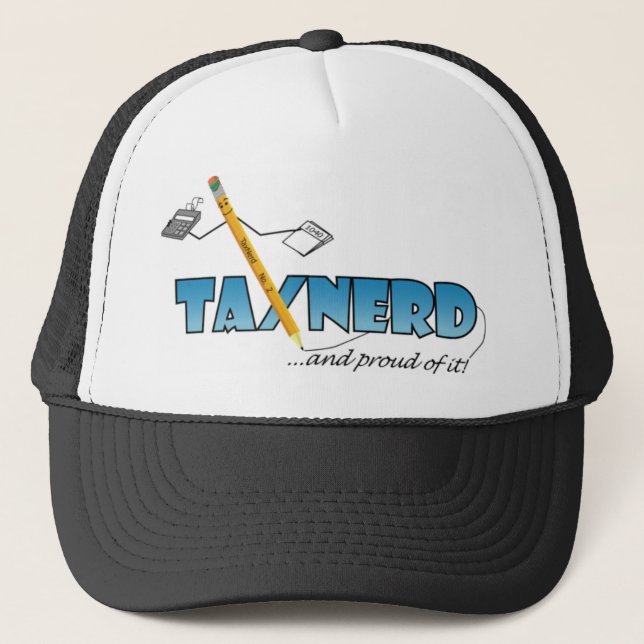 TaxNerd truckerkeps (Framsida)