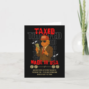 Taxpappa - Trump Design - Politiskt PM A Kort