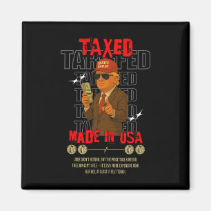 Taxpappa - Trump Design - Politiskt PM A Magnet
