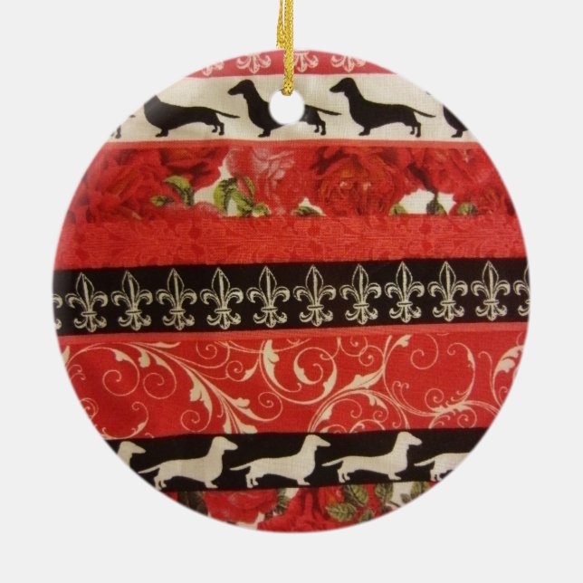 Taxparad Julgransprydnad Keramik (Baksidan)