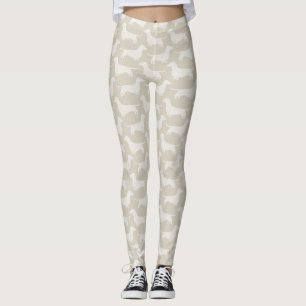 TaxSilhouettesmönster Leggings