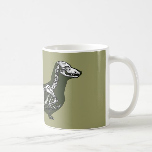 taxskelett kaffemugg (Höger)
