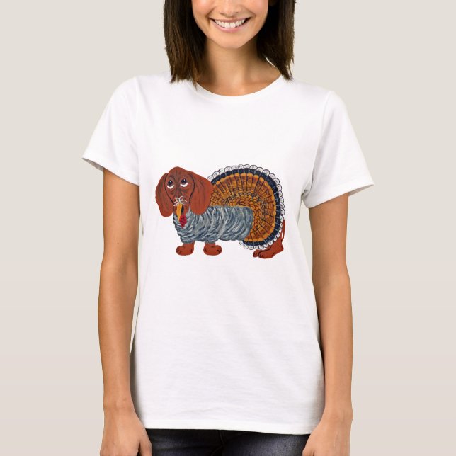 Taxthanksgiving Turkiet Tee Shirt (Framsida)