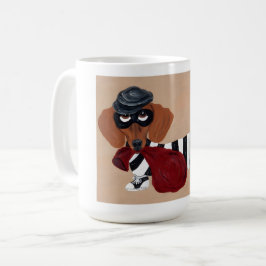 TaxTreat Tjuv Inbrottstjuv Kaffemugg