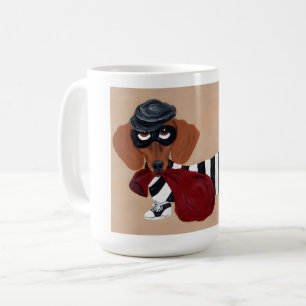 TaxTreat Tjuv Inbrottstjuv Kaffemugg