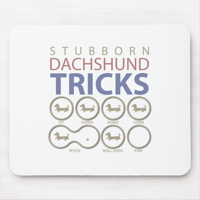 Taxtrick, rolig hund skämt musmatta (Framsidan)