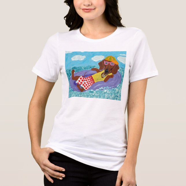 Taxväxlare Strandtomte T Shirt (Framsida)