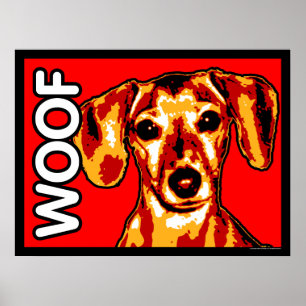 TaxWOOFaffisch Poster
