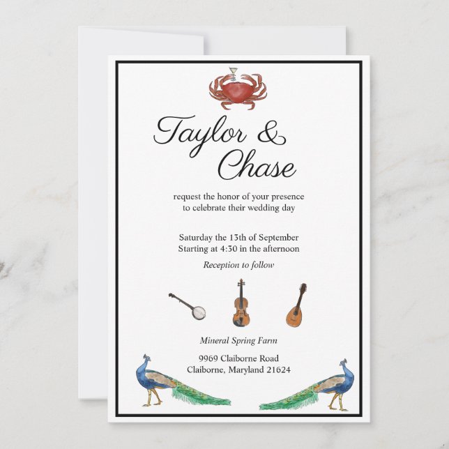 Taylor 2 inbjudningar (Framsida)