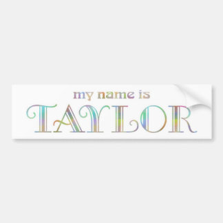 Taylor Bildekal