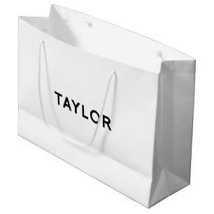 Taylor Elegant Gift Bag i Black and White