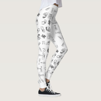 Taylor Eras Line Teckning Leggings