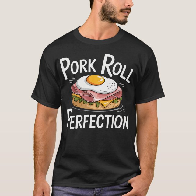 Taylor Ham Shirt - Nj Breakfast Staple Pork Roll D T (Framsida)