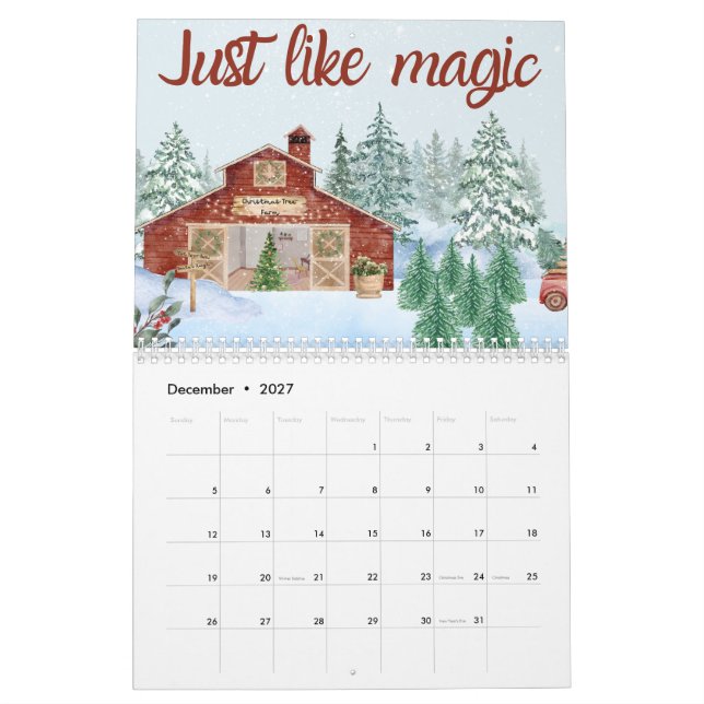 Taylor Inspired Calendar Kalender (Dec 2027)