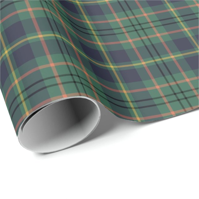 Taylor Klan Tartan Presentpapper (Rullad Hörn)