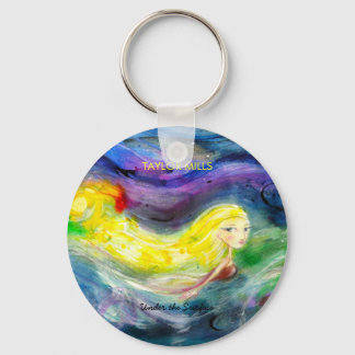 Taylor Mills Under nyckelkedjan Yta Nyckelring