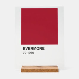 Taylor Red Evermore 1989 Albums - Clear Background