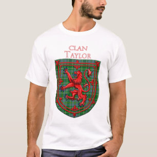Taylor Tartan Scottish Play Lejonare Rampant T Shirt