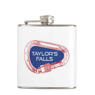 Taylor's Falls Minnesota Sten klättrande Carabiner Fickplunta