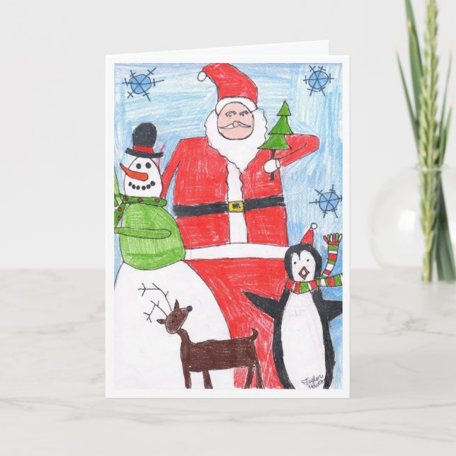 Taylors jul helgkort (Framsida)