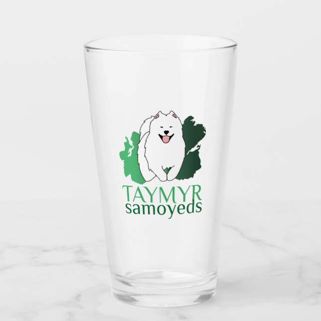 Taymyr Samoyeds logotyp Glaskopp (Framsida)
