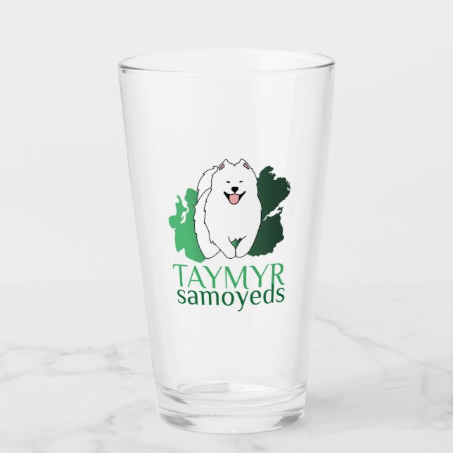 Taymyr Samoyeds logotyp Glaskopp (Framsida)