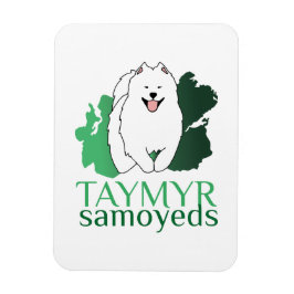 Taymyr Samoyeds logotyp Magnet