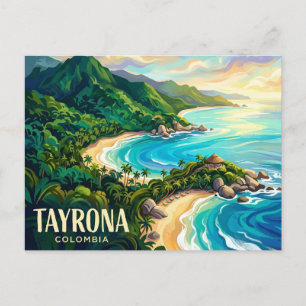 Tayrona Nationalpark Colombia Vykort