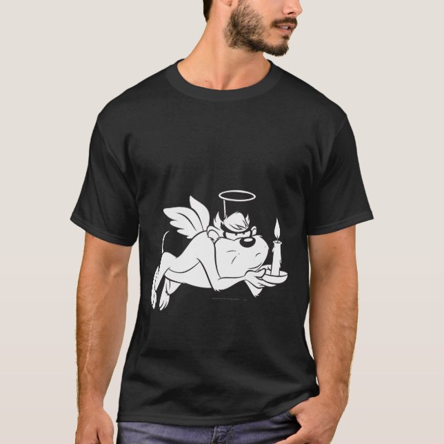 TAZ™ Ängel som håller ljus Tee Shirt (Framsida)