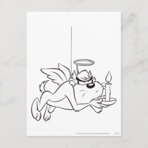 TAZ™ Angel som håller ljus Vykort