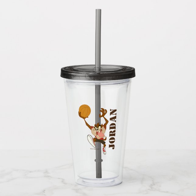 TAZ™ Basketbollslayout Take Away Mugg (Framsida)