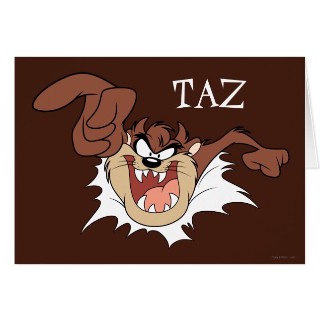 TAZ™-bränning via sida Hälsningskort (Framsidan Horizontal)