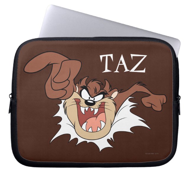 TAZ™ Brister Upp Genom Sidan Laptop Sleeve (Framsidan)