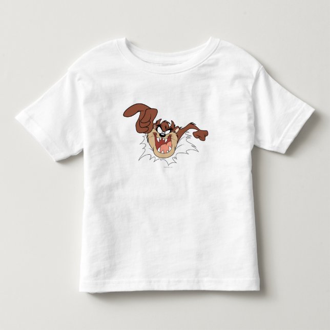 TAZ™ Brister ut från sidan T Shirt (Framsida)