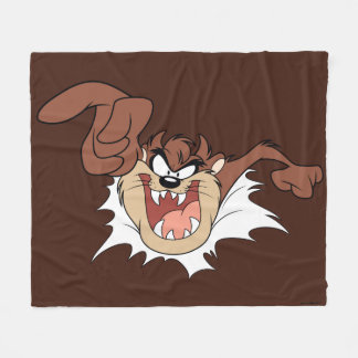 TAZ™ Bursting Through Page Fleecefilt