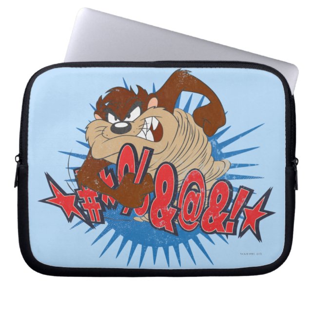TAZ™ Censored Laptop Sleeve (Framsidan)