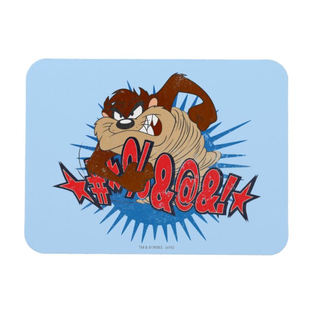 TAZ™ Censored Magnet (Horisontell)