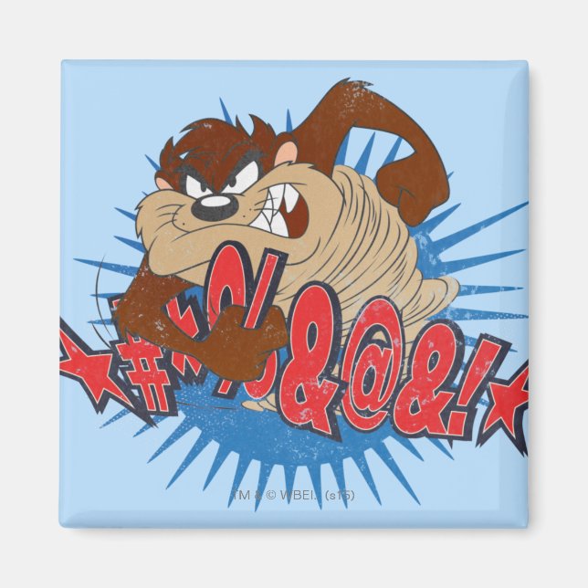 TAZ™ Censurerad Magnet (Framsidan)