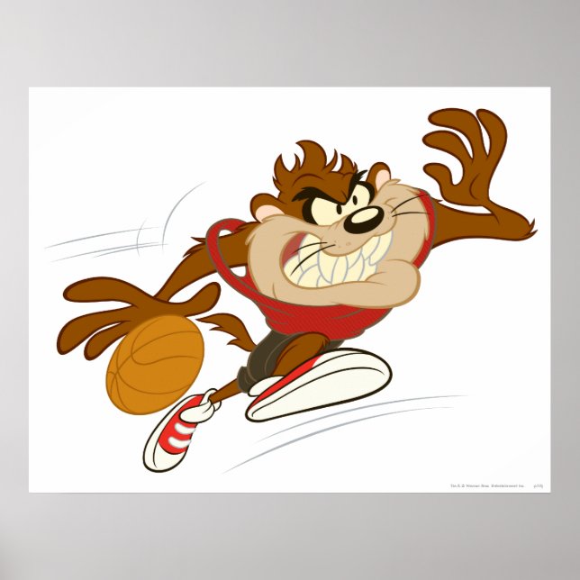 TAZ™ - Dribbling Cyclone Poster (Framsidan)