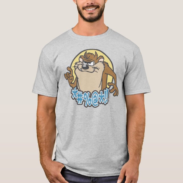 TAZ™ Expletive Circle Graphic T Shirt (Framsida)