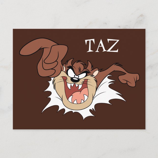 TAZ™-genombränning via sida Vykort (Framsida)