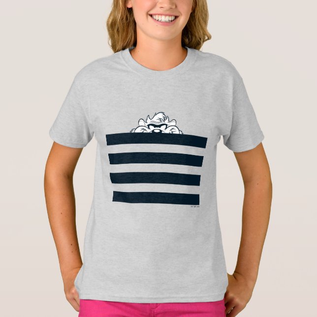 TAZ™ Gömmer i Rand T Shirt (Framsida)