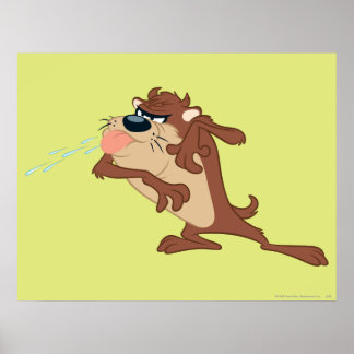 TAZ™ håller ut tunga Poster