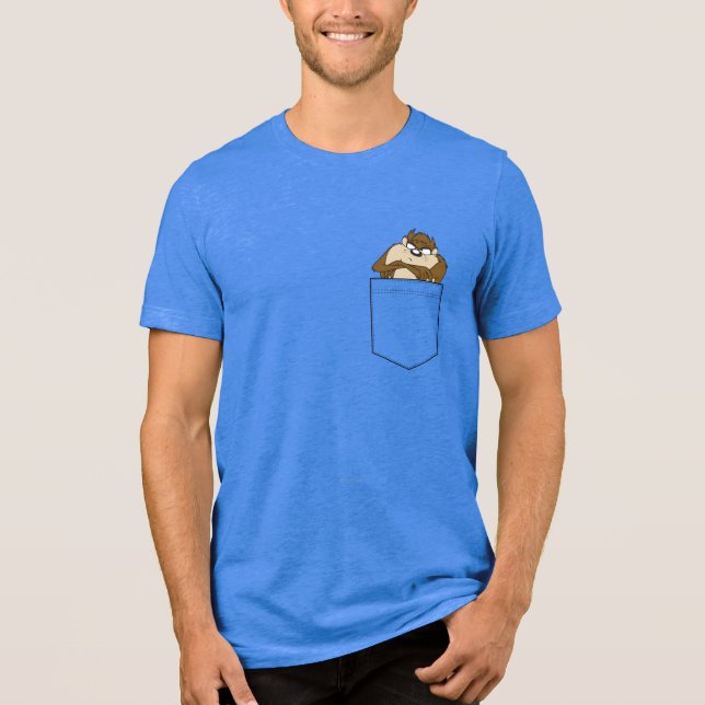 TAZ™ i en fickdator T-shirt (Framsida)