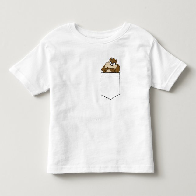 TAZ™ i en fickdator Tee Shirt (Framsida)