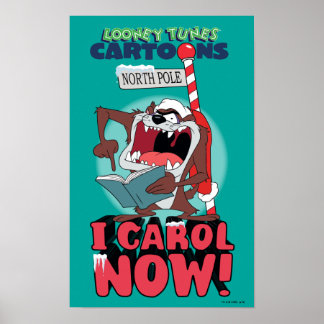 TAZ™ "JAG SINGER NU!" POSTER