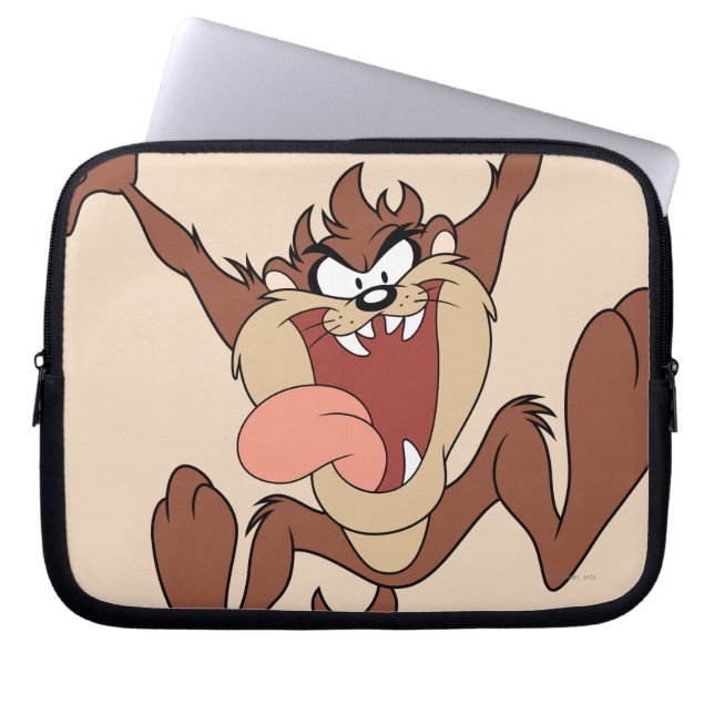 TAZ™ Leaping Laptop Sleeve (Framsidan)