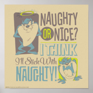 TAZ™ - Naughty eller Nice? Poster