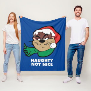 TAZ™ "Naughty Not Nice" Fleecefilt